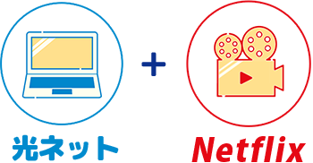 光ネット・Netflixのセット料金